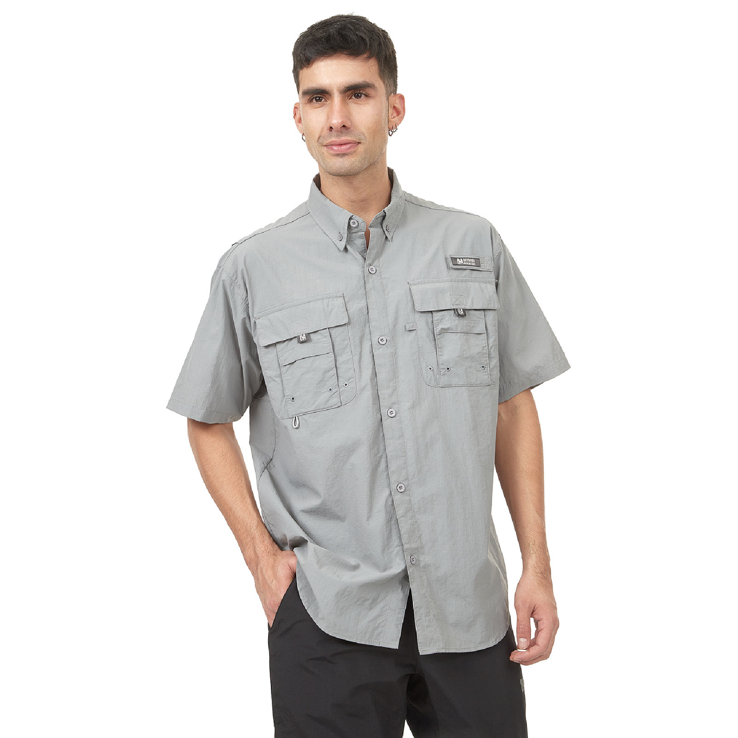 Camisa manga corta Outdoor Adventure Coiba - Gris