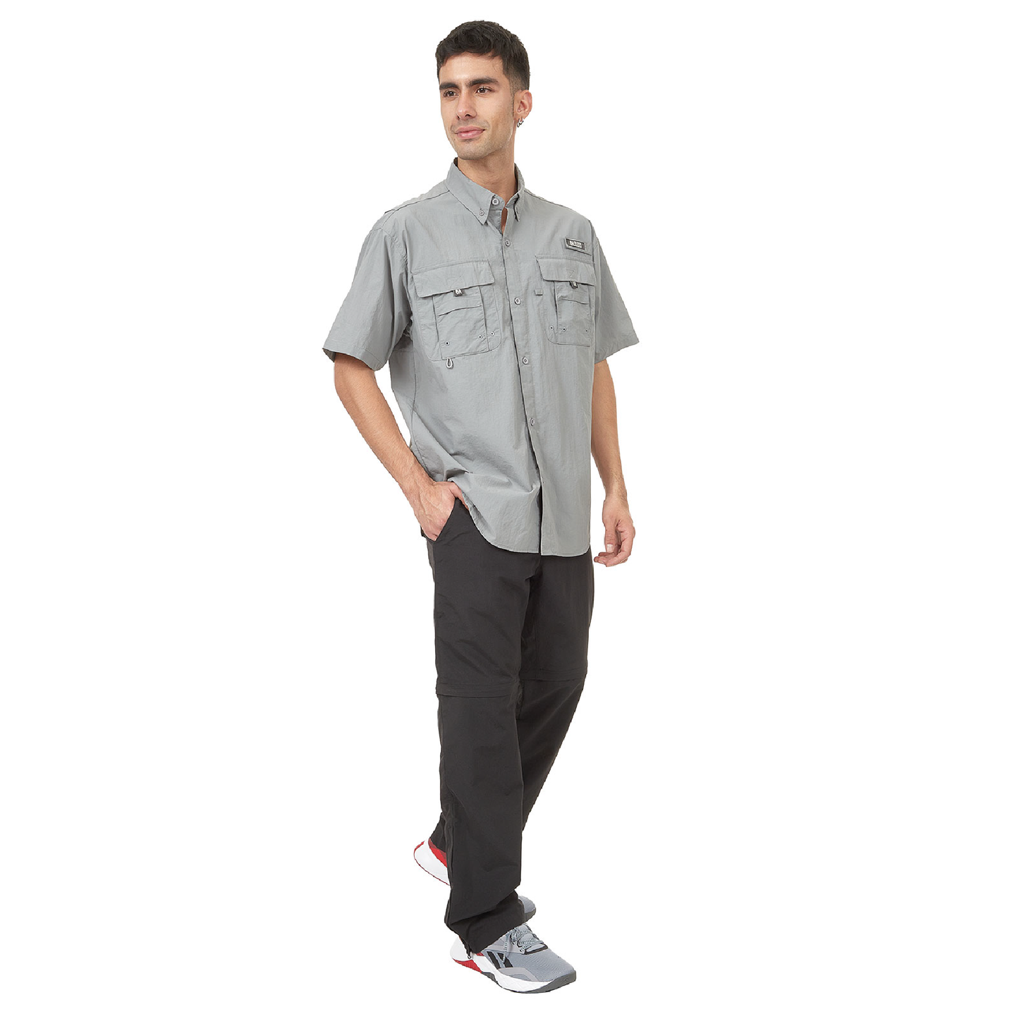 Camisa manga corta Outdoor Adventure Coiba - Gris