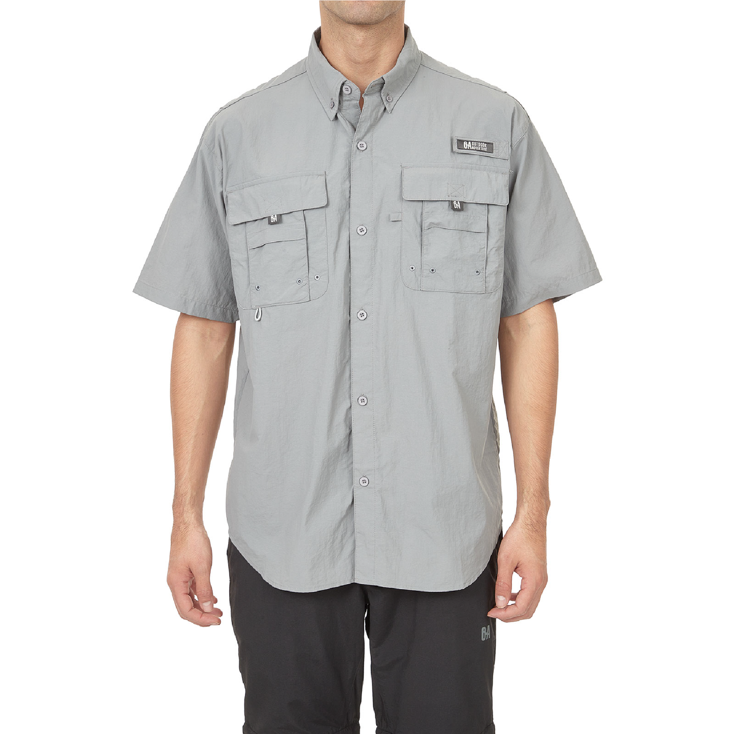 Camisa manga corta Outdoor Adventure Coiba - Gris