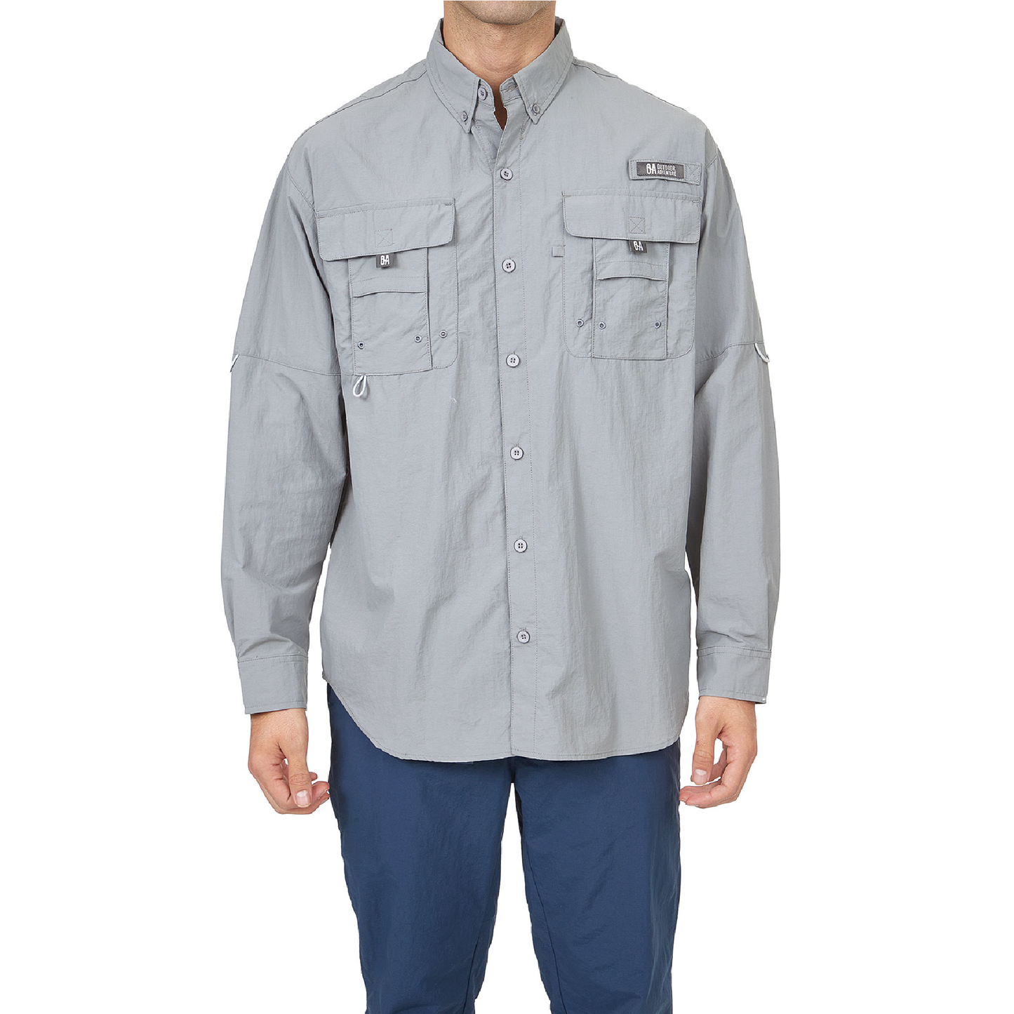 Camisa manga larga Outdoor Adventure Coiba - Gris