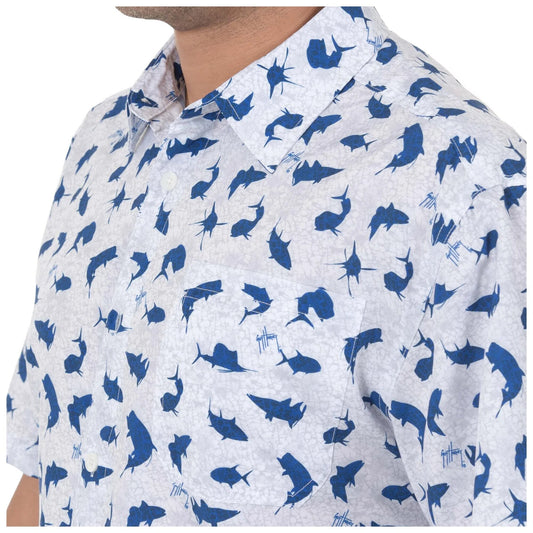 CAMISA MANGA LARGA PARA PESCA SPACE OUT SILOS - BRIGHT WHITE