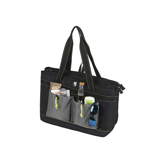 HIELERA DOBLE TOTE 40 LATAS / 24 BOTELLAS - NEGRO/GRIS#1