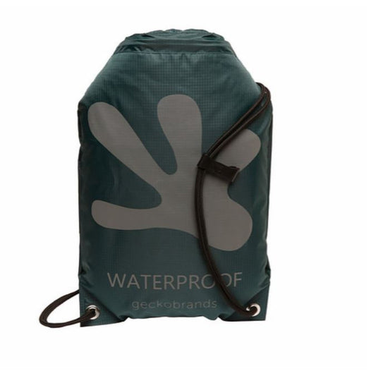 BOLSO IMPERMEABLE 10L - VERDE/GRIS