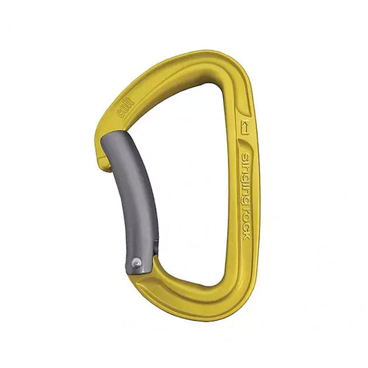 MOSQUETÓN DE ALUMINIO COLT BEND 26 KN - AMARILLO