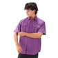 Camisa manga corta Outdoor Adventure Coiba - Morado