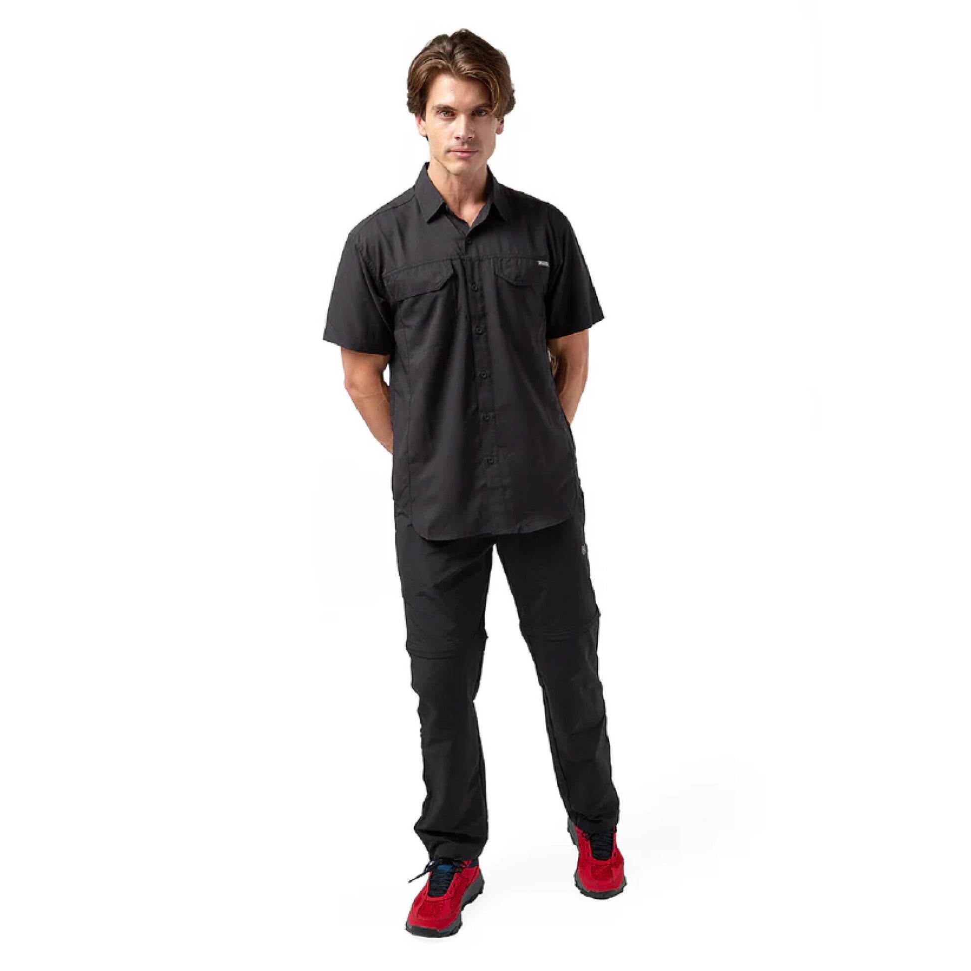 CAMISA HOMBRE OROSI / OUTDOOR ADVENTURE#Negro