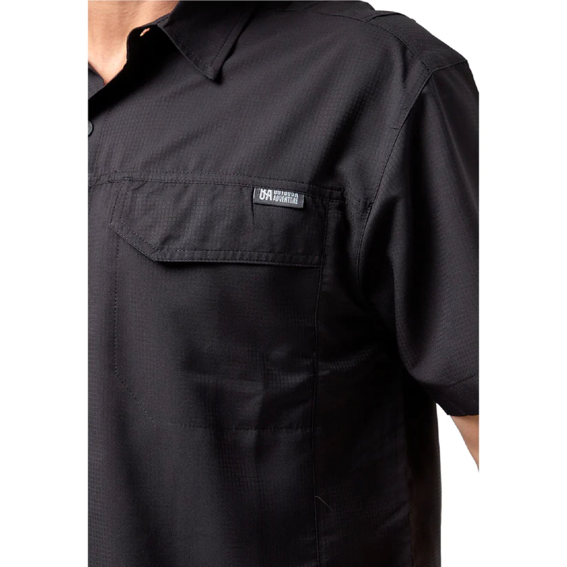 CAMISA HOMBRE OROSI / OUTDOOR ADVENTURE#Negro