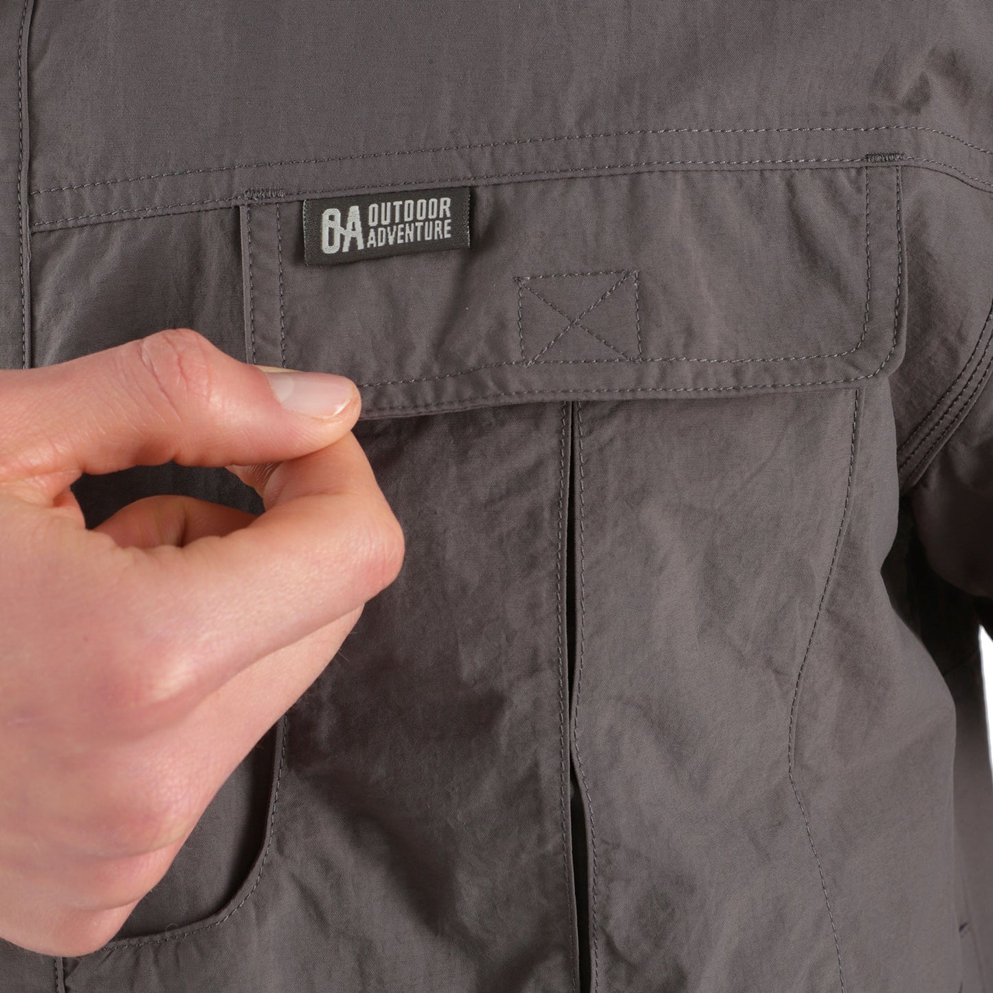 Camisa para hombre Outdoor Adventure Gamboa - Gris