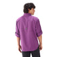 CAMISA HOMBRE SAMARA MANGA LARGA / OUTDOOR ADVENTURE - Morado