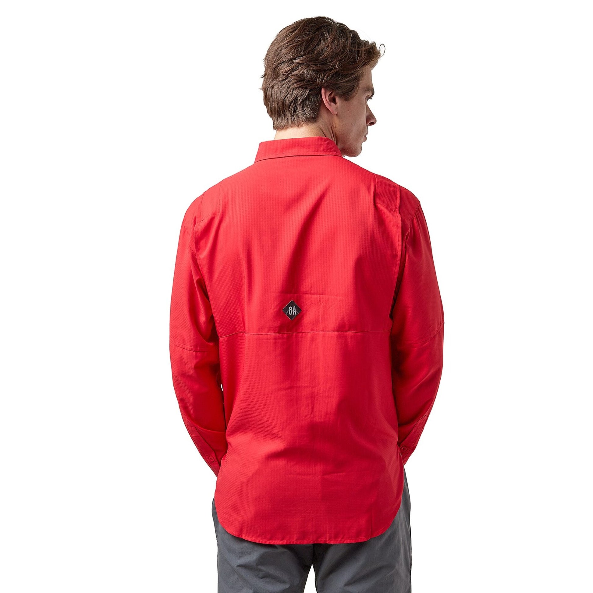 CAMISA DE HOMBRE SAMARA LS / OUTDOOR ADVENTURE#Rojo