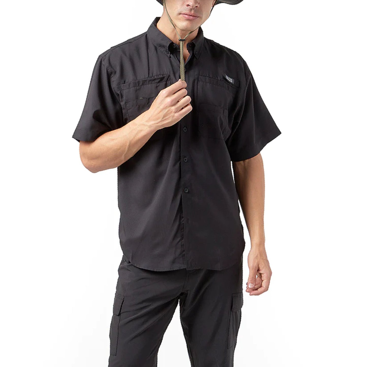 CAMISA HOMBRE SAMARA / OUTDOOR ADVENTURE - Negro