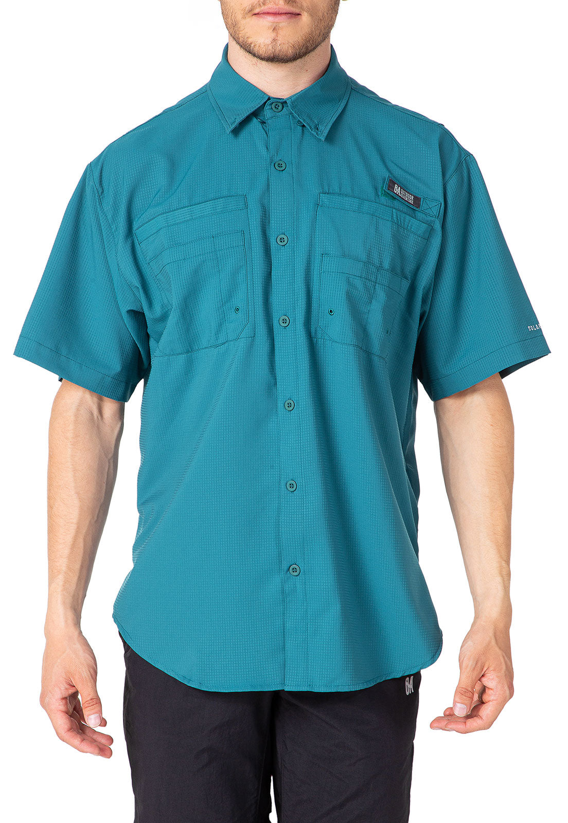 CAMISA HOMBRE SAMARA MANGA CORTA / OUTDOOR ADVENTURE - VERDE