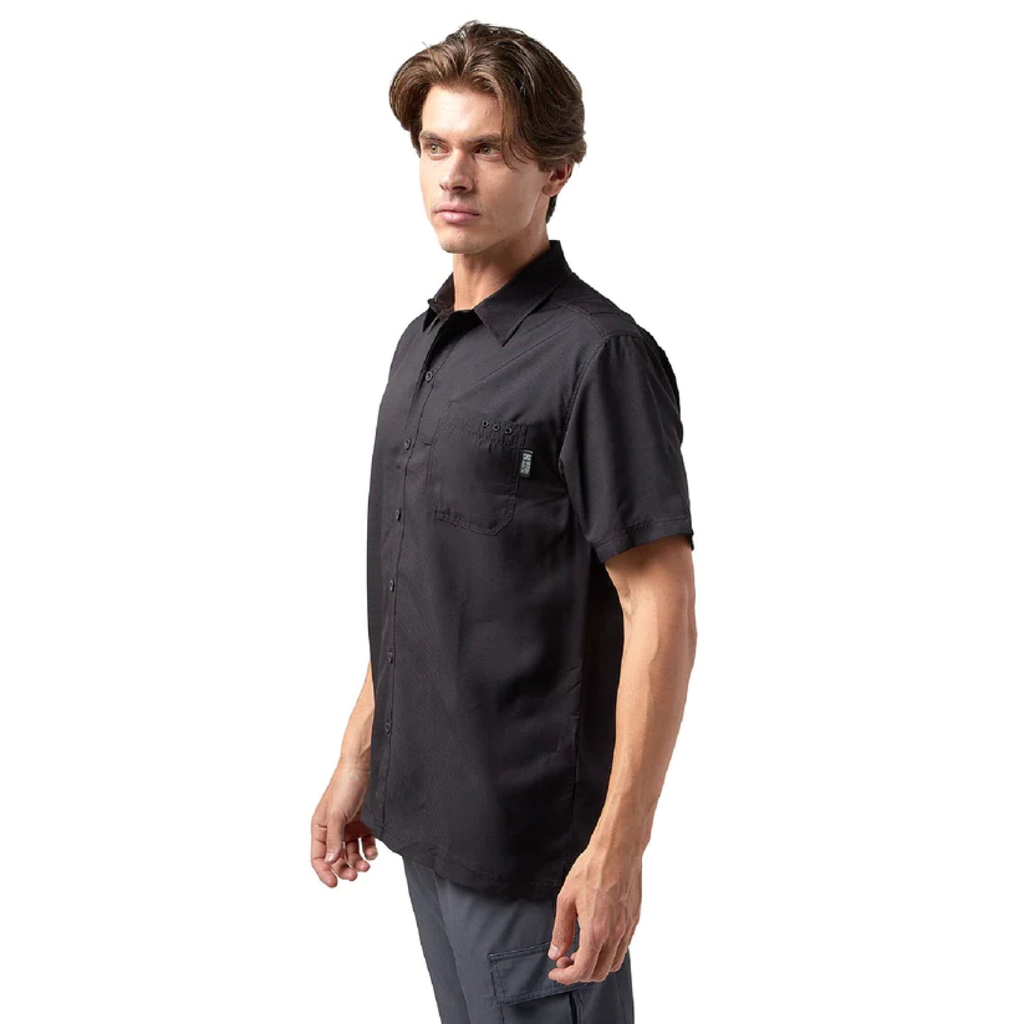 CAMISA HOMBRE QUEPOS / OUTDOOR ADVENTURE#Negro