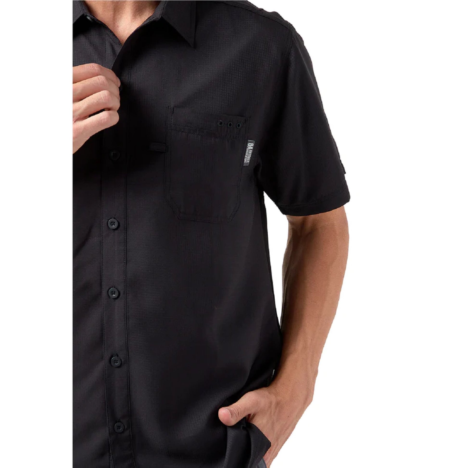 CAMISA HOMBRE QUEPOS / OUTDOOR ADVENTURE#Negro