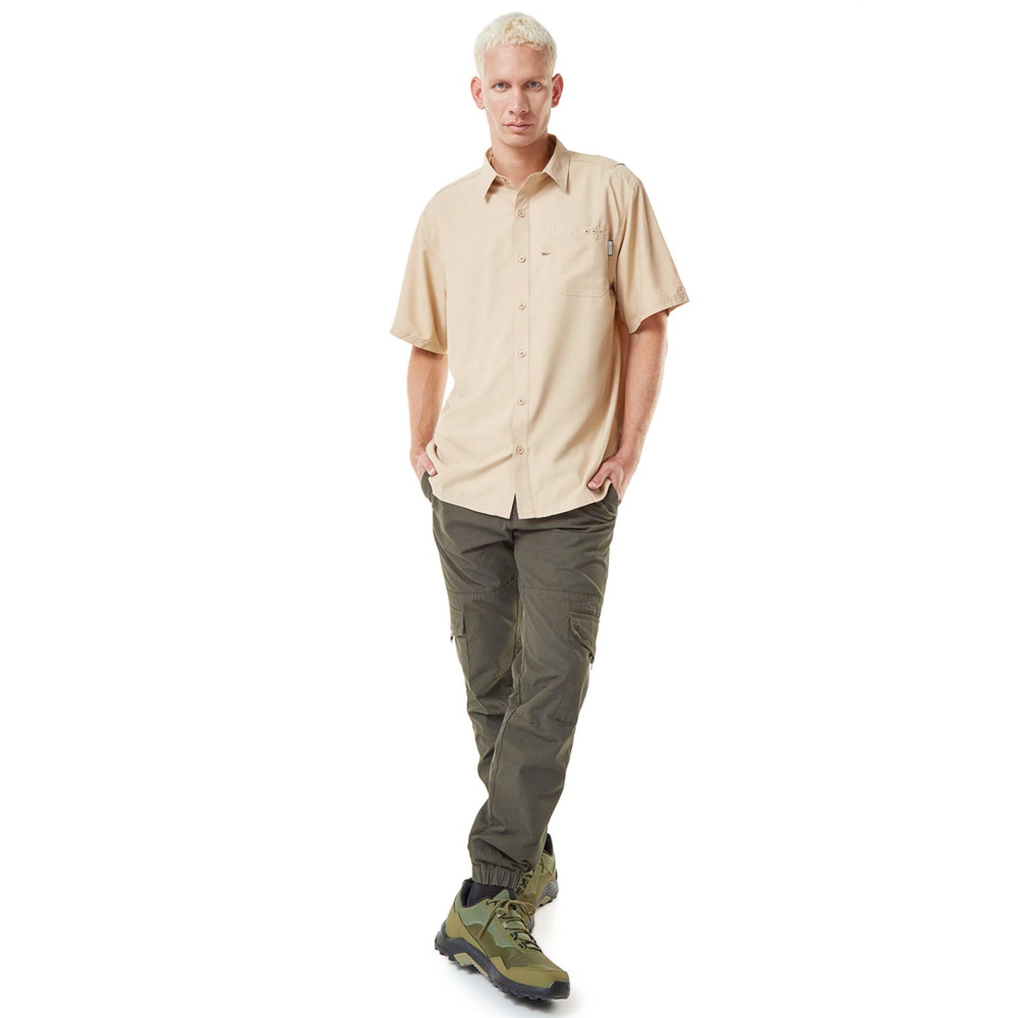 CAMISA HOMBRE QUEPOS / OUTDOOR ADVENTURE#KAKI