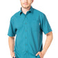 CAMISA HOMBRE QUEPOS MANGA CORTA / OUTDOOR ADVENTURE VERDE