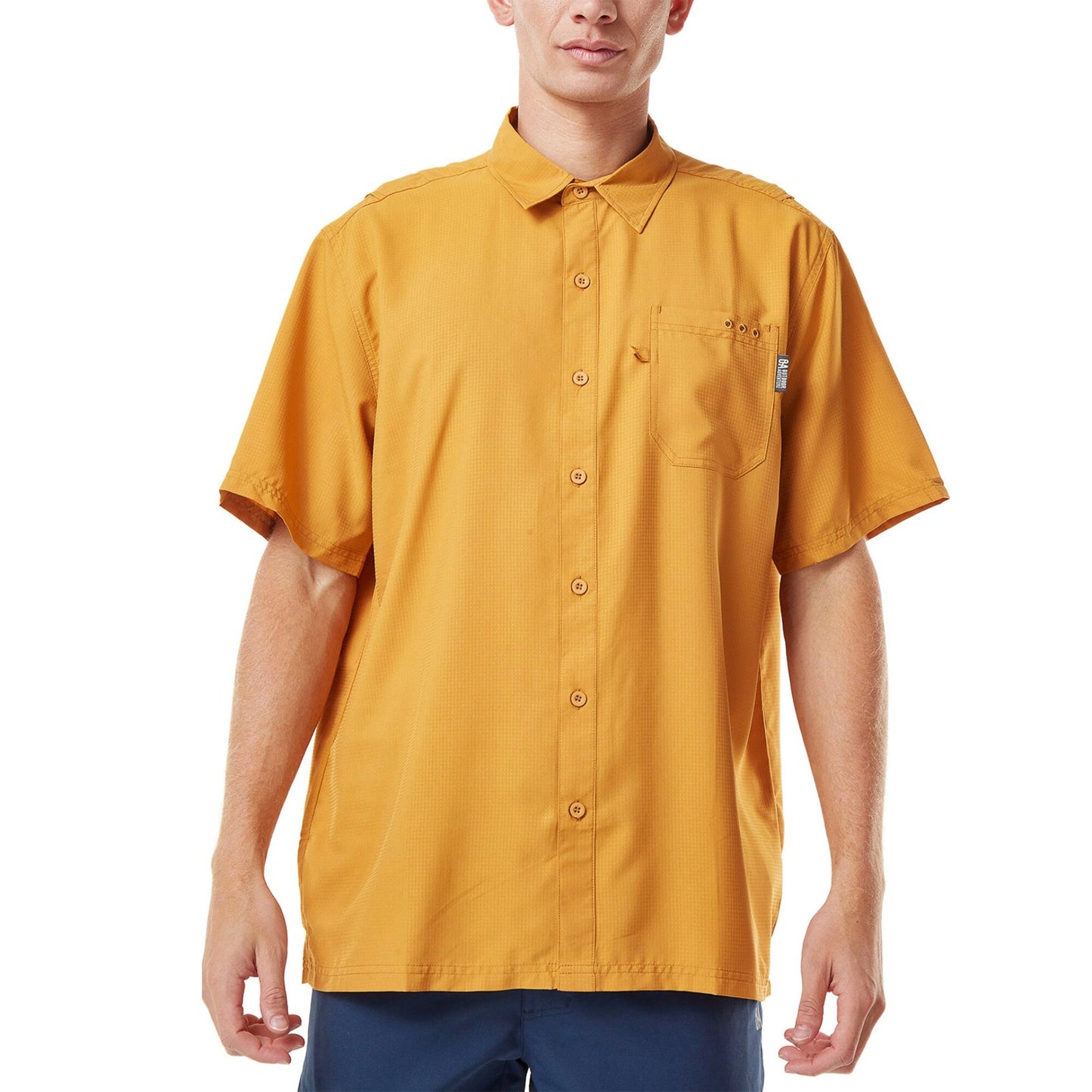 CAMISA HOMBRE QUEPOS / OUTDOOR ADVENTURE - Amarillo