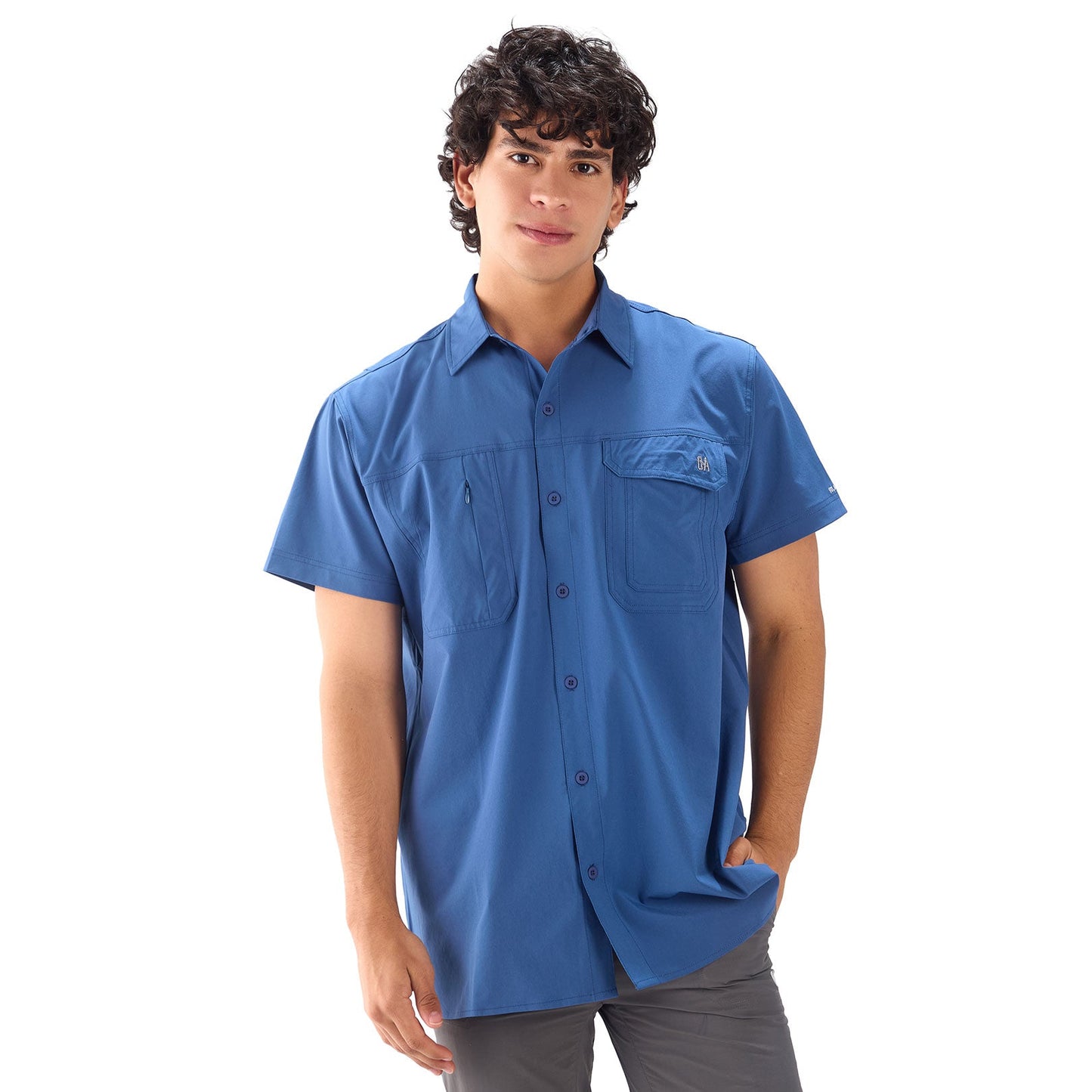 CAMISA HOMBRE LAS PERSLAS 2.0 MANGA CORTA / OUTDOOR ADVENTURE