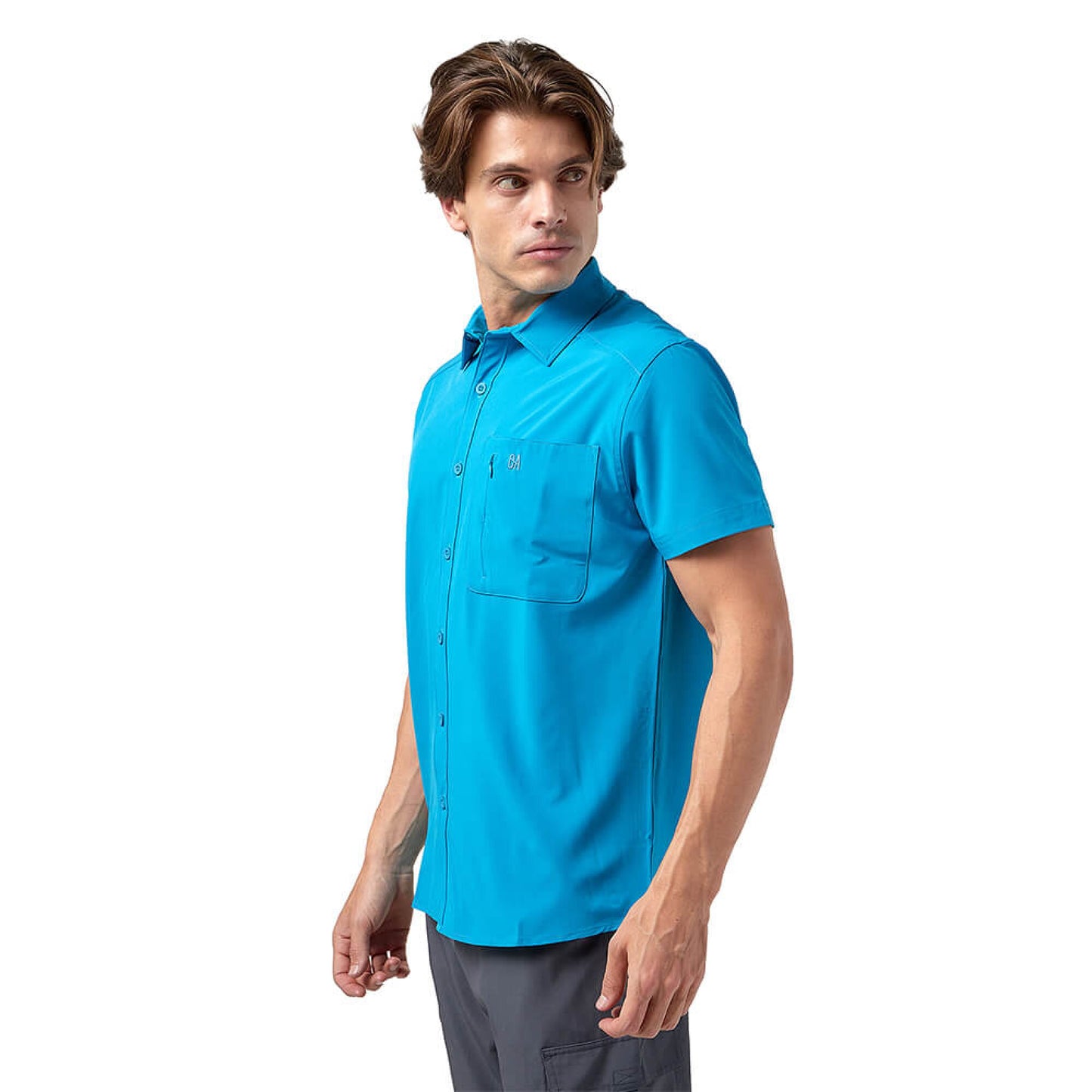 CAMISA DE HOMBRE LOS SUEÑOS 2.0 SS / OUTDOOR ADVENTURE#Azul