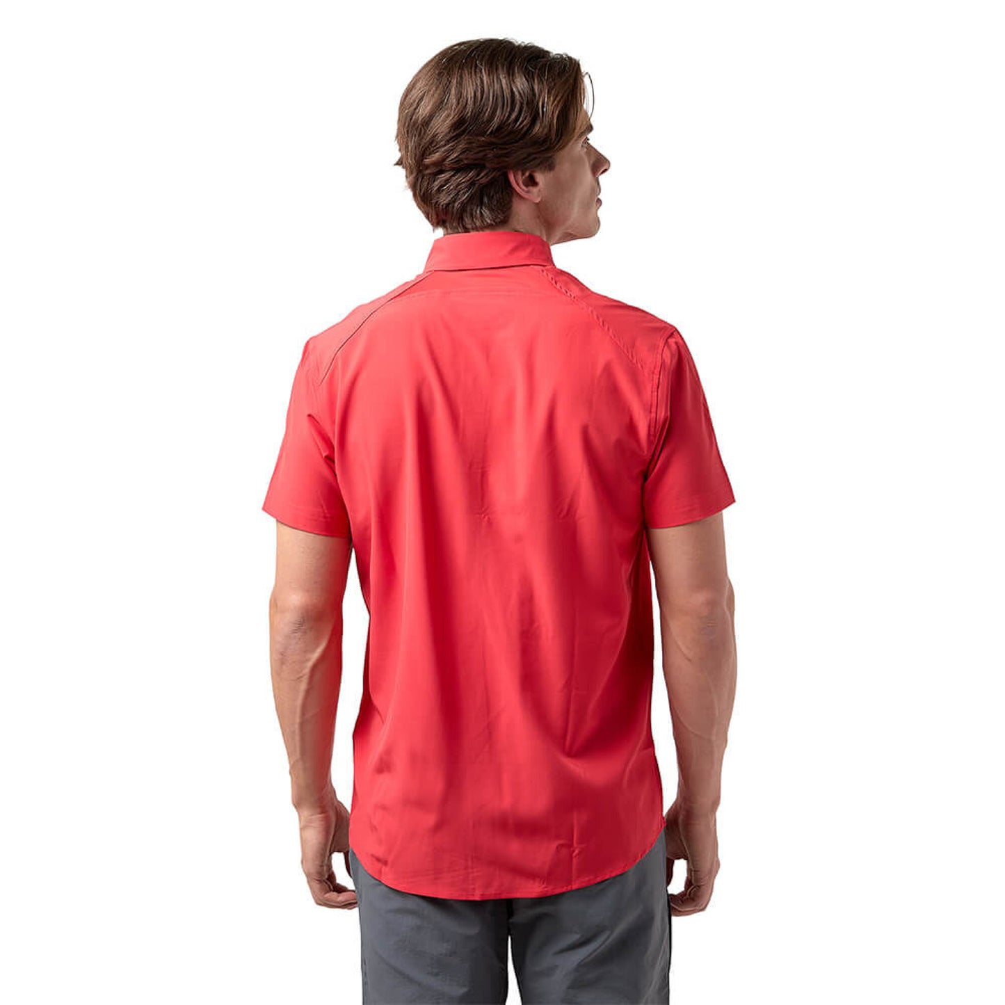 CAMISA DE HOMBRE LOS SUEÑOS 2.0 SS / OUTDOOR ADVENTURE#Rojo