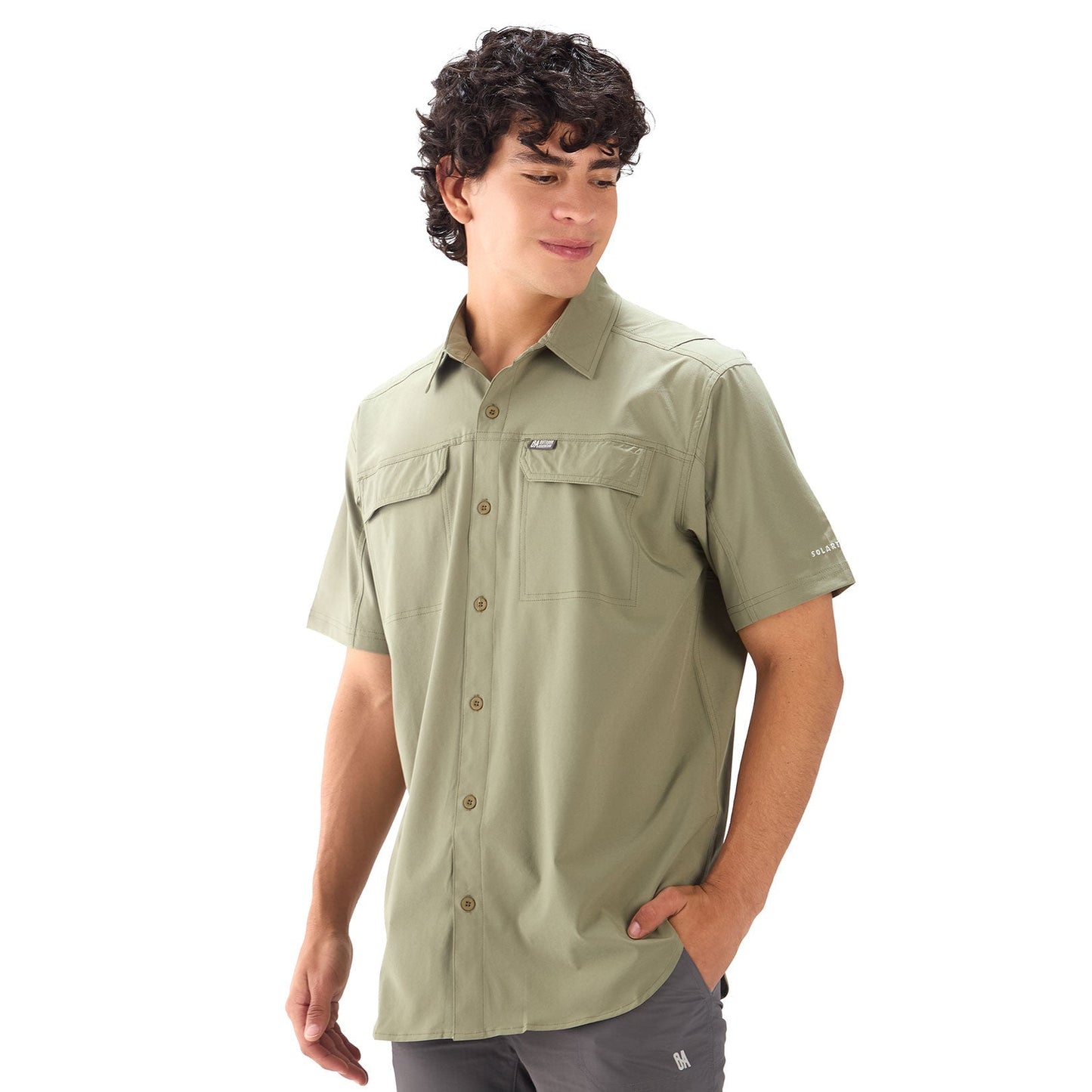 Camisa manga corta Itamut 2.0 Outdoor Adventure - Verde