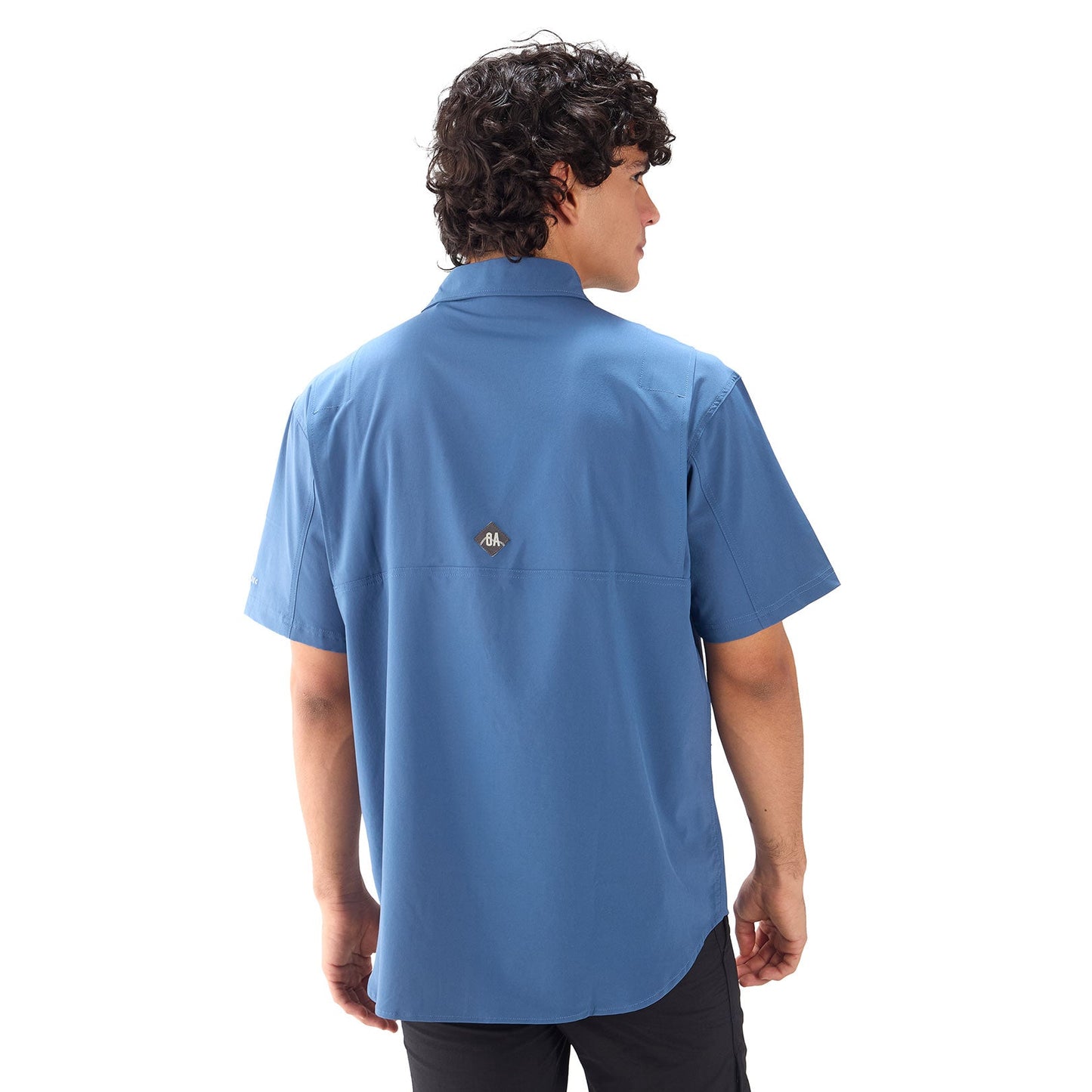 Camisa Hombre manga corta Itamut 2.0 Outdoor Adventure - Azul