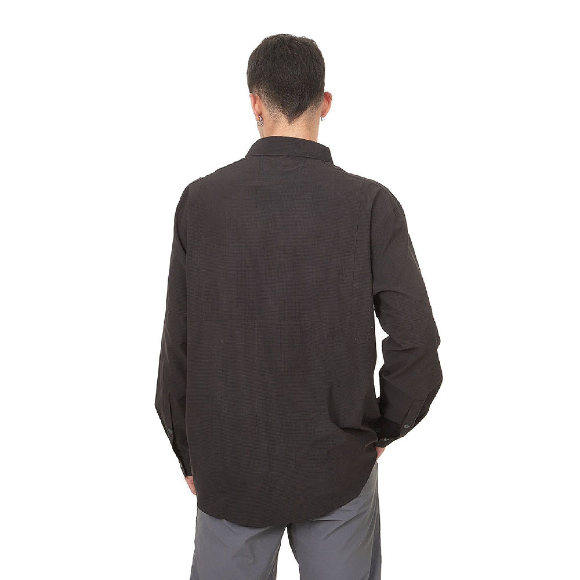 CAMISA HOMBRE CANAIMA LS / OUTDOOR ADVENTURE#NEGRO