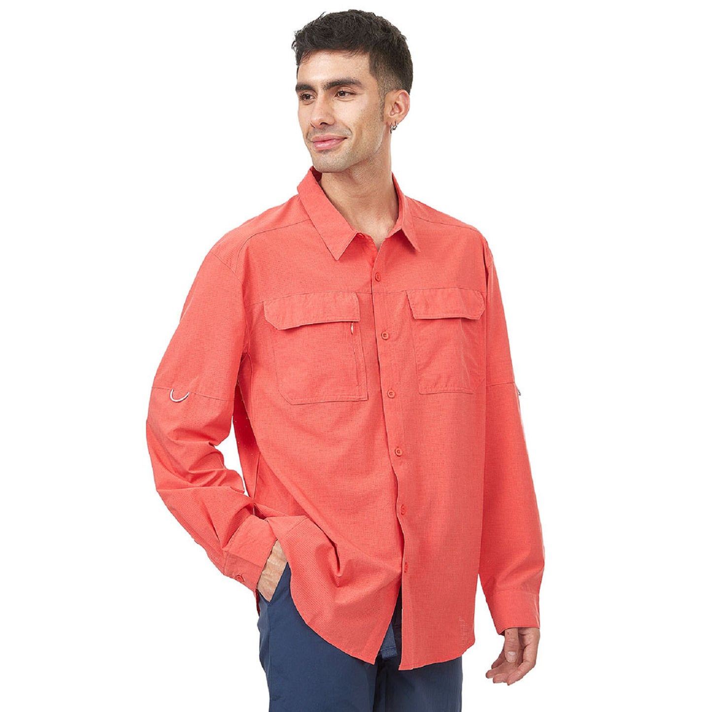 CAMISA HOMBRE CANAIMA LS / OUTDOOR ADVENTURE#NARANJA