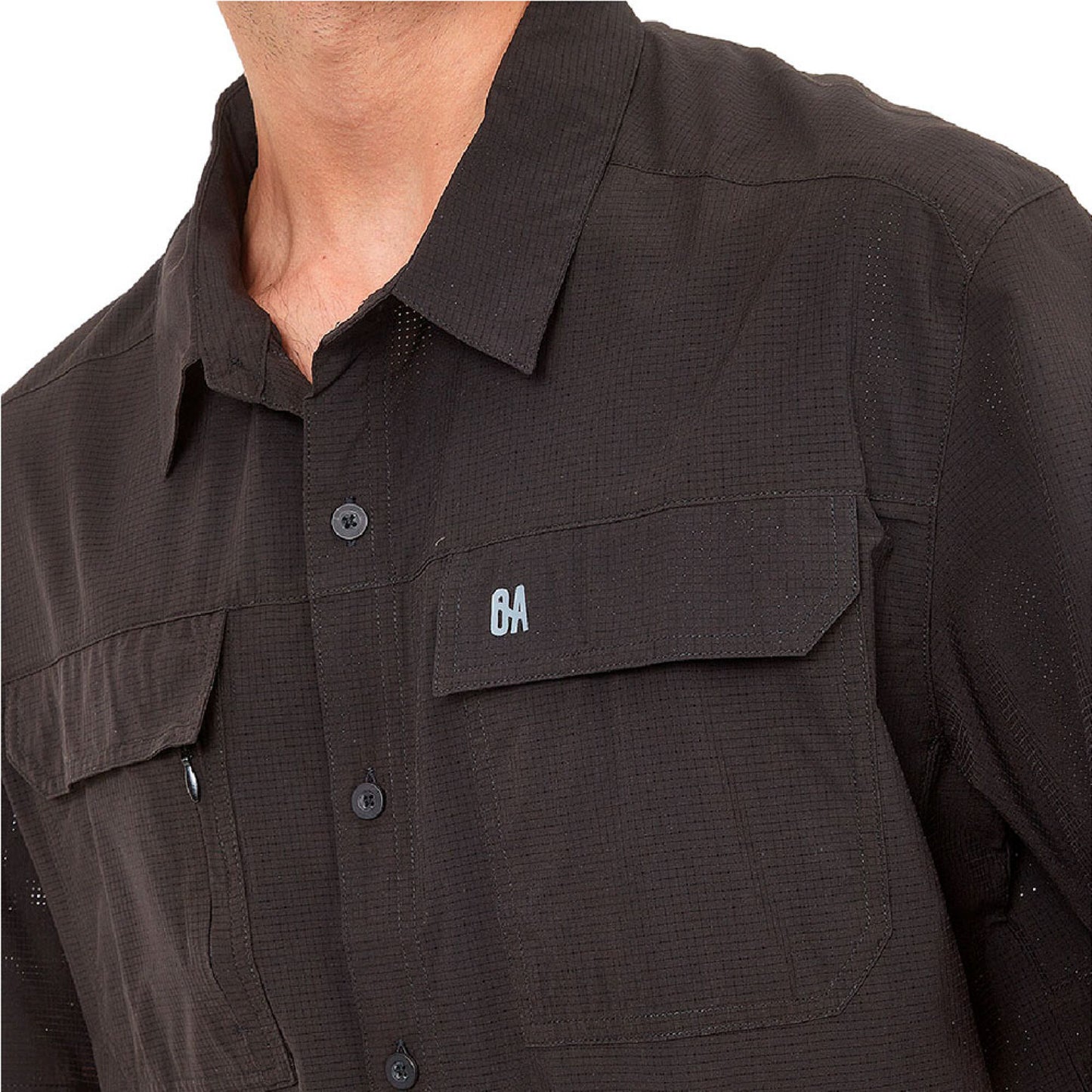 CAMISA HOMBRE CANAIMA LS / OUTDOOR ADVENTURE#NEGRO