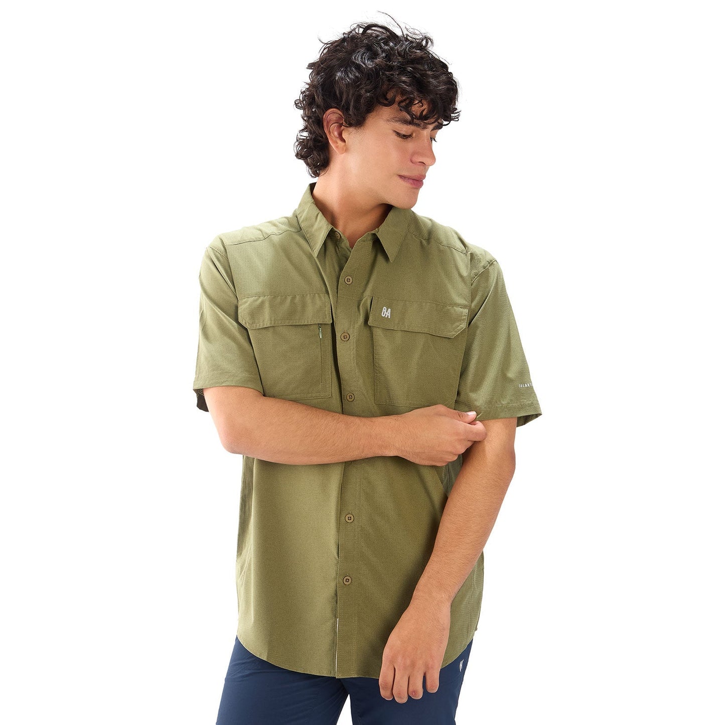 Camisa Manga Corta Hombre Canaima Outdoor Adventure - Verde