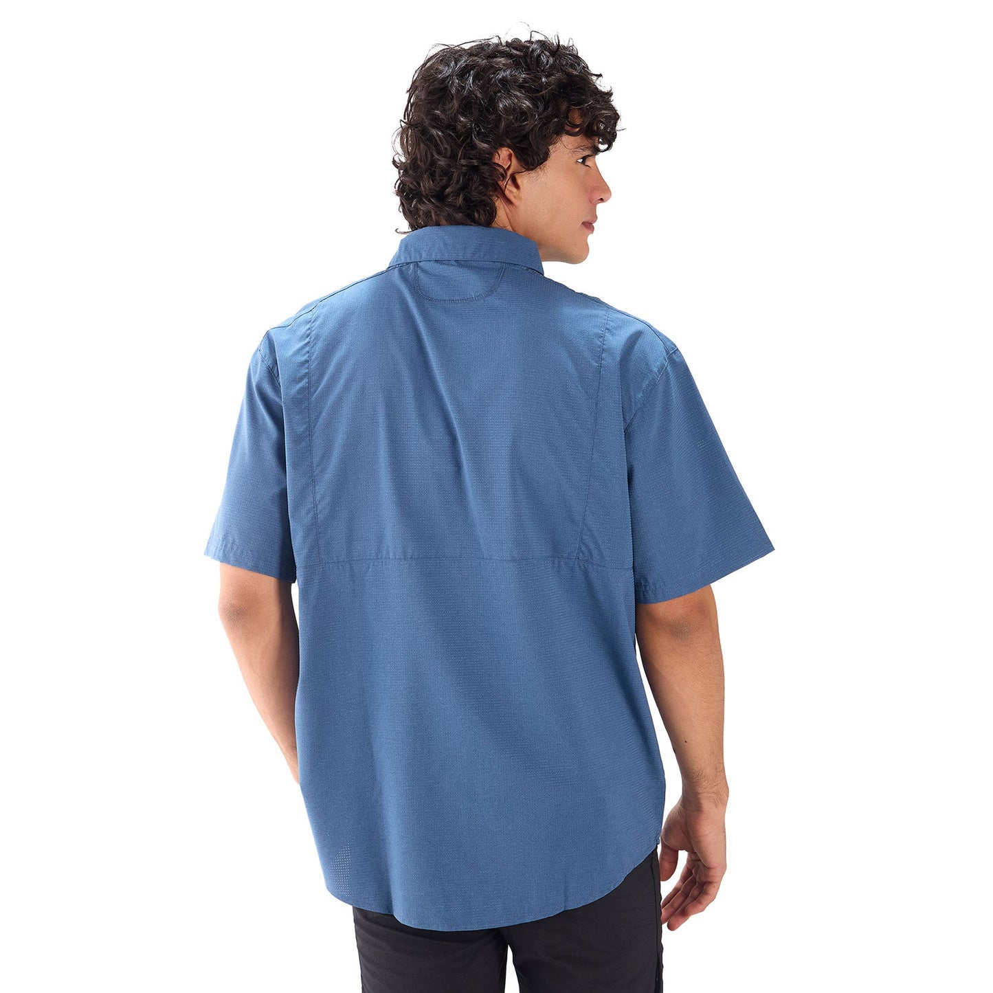 Camisa Manga Corta Hombre Canaima / Outdoor Adventure - Azul