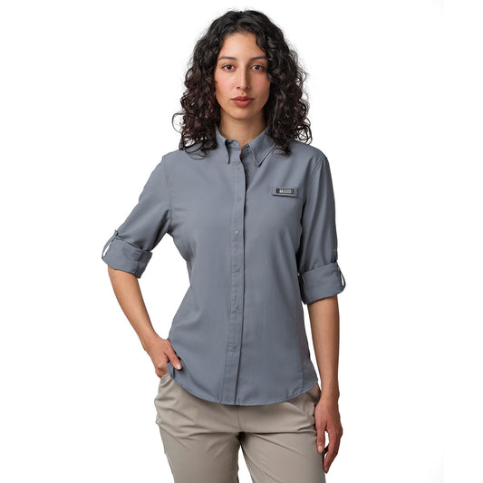 Camisa Manga Larga Mujer Samara Outdoor Adventure - Gris