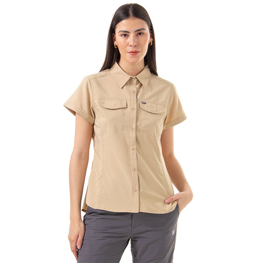 CAMISA MUJER OROSI MANGA CORTA OUTDOOR ADVENTURE