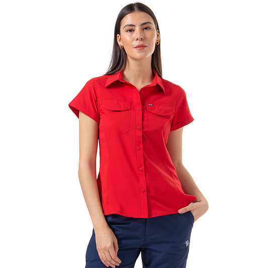 CAMISA MUJER OROSI MANGA CORTA OUTDOOR ADVENTURE