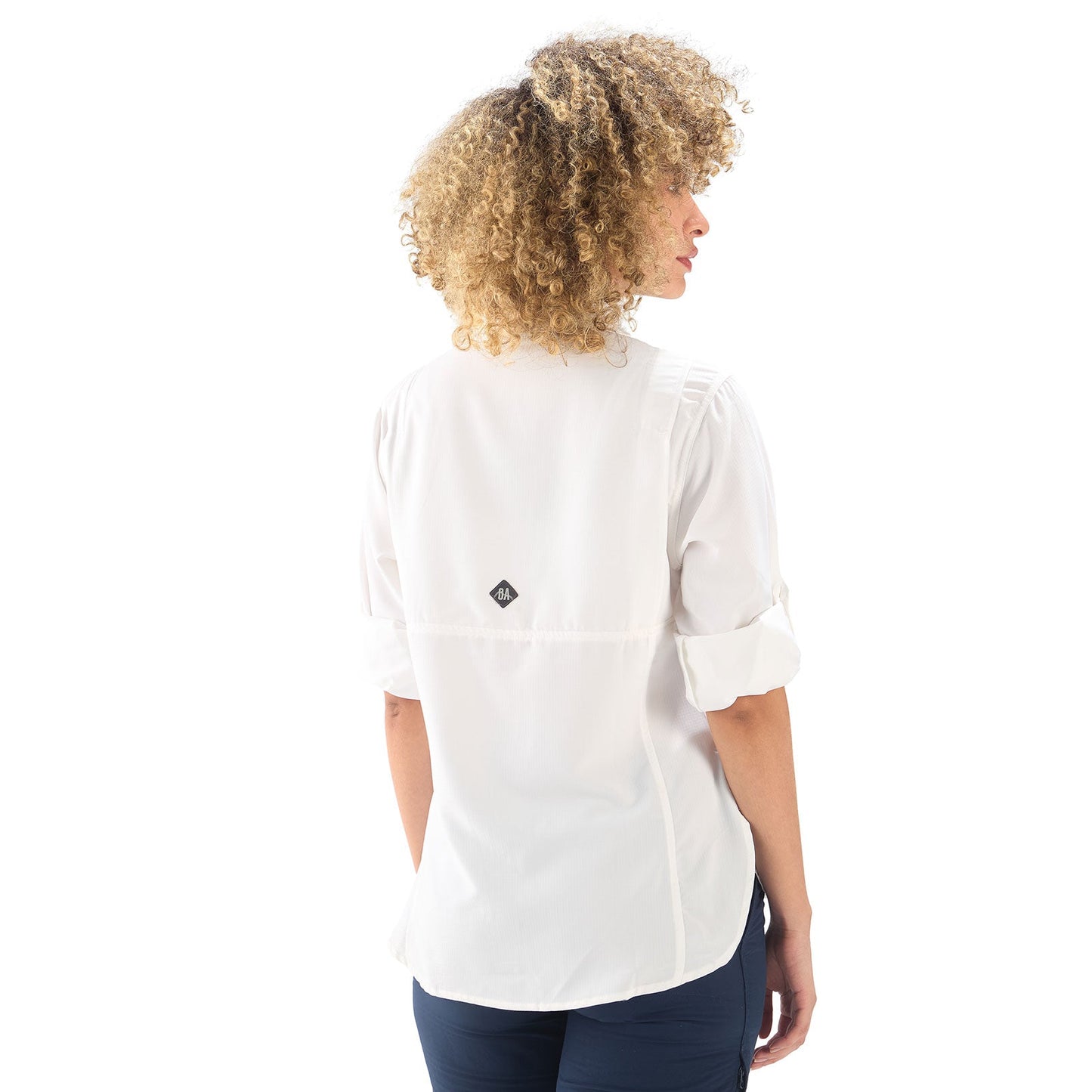 CAMISA MUJER OROSI MANGA LARGA / OUTDOOR ADVENTURE#BLANCO