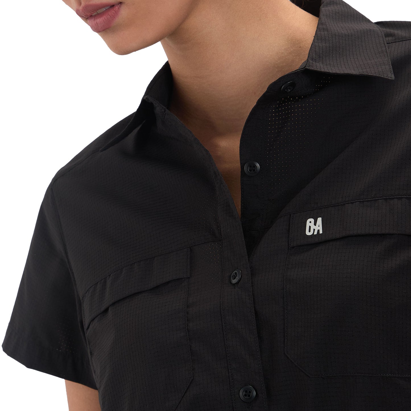 Camisa Manga Corta Mujer Canaima Outdoor Adventure - Negro