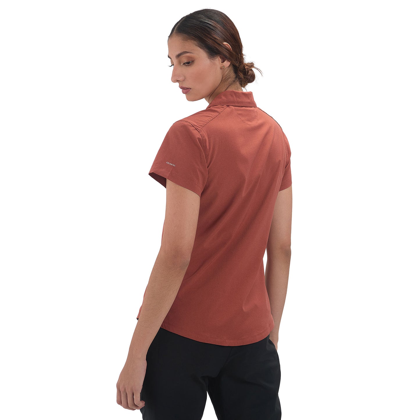 Camisa Manga Corta Mujer Canaima Outdoor Adventure - Naranja