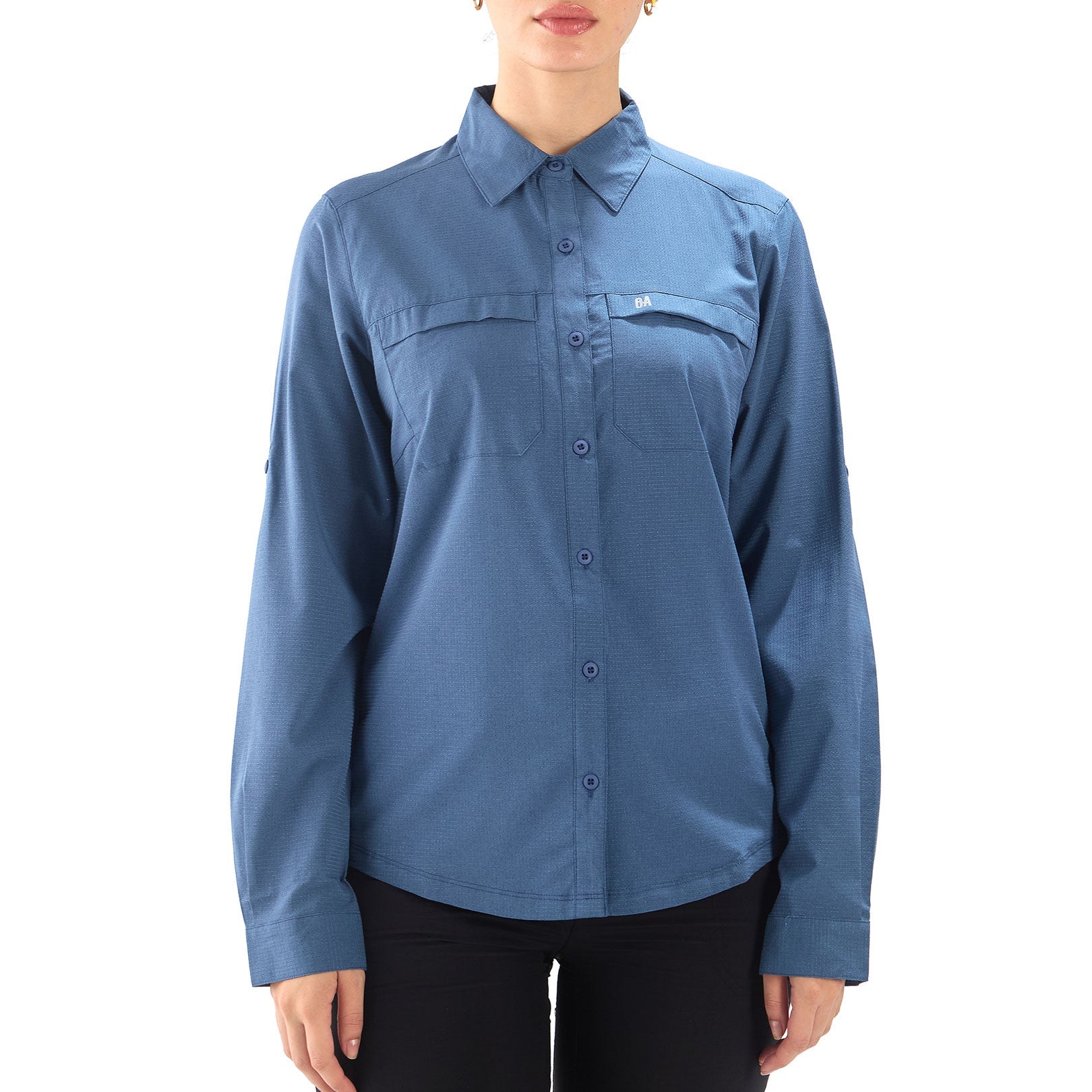 CAMISA MUJER CANAIMA MANGA LARGA / OUTDOOR ADVENTURE#AZUL