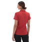 Camisa Manga Corta Mujer Roatan Outdoor Adventure - Rojo