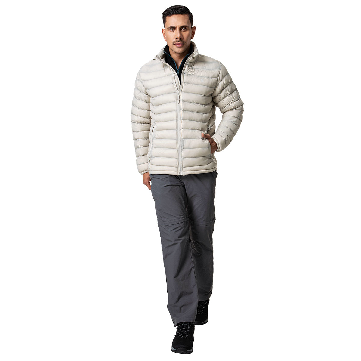 Chaqueta Beige OA Nevado Hombre | Outdoor Adventure Colombia