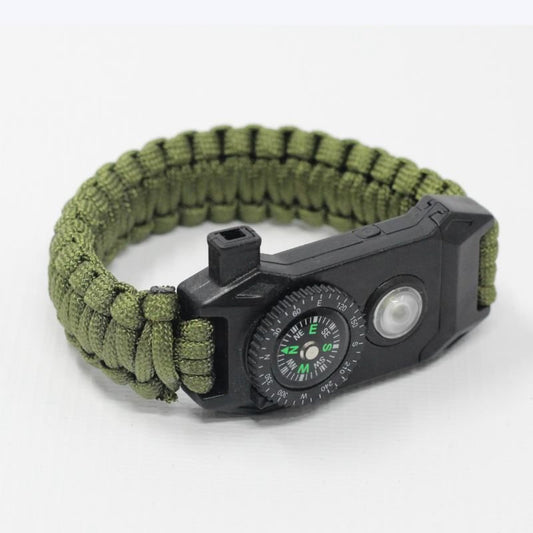 BRAZALETE DE RESCATE PARACORD + LIGHT - OA