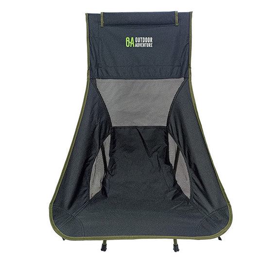 Silla Plegable Outdoor Adventure - Negro