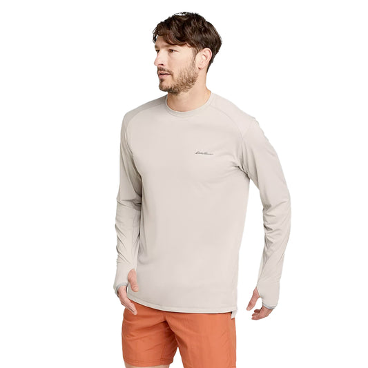 CAMISETA HOMBRE MANGA LARGA SOLARFOIL 2.0 / EDDIE BAUER - Light Gray