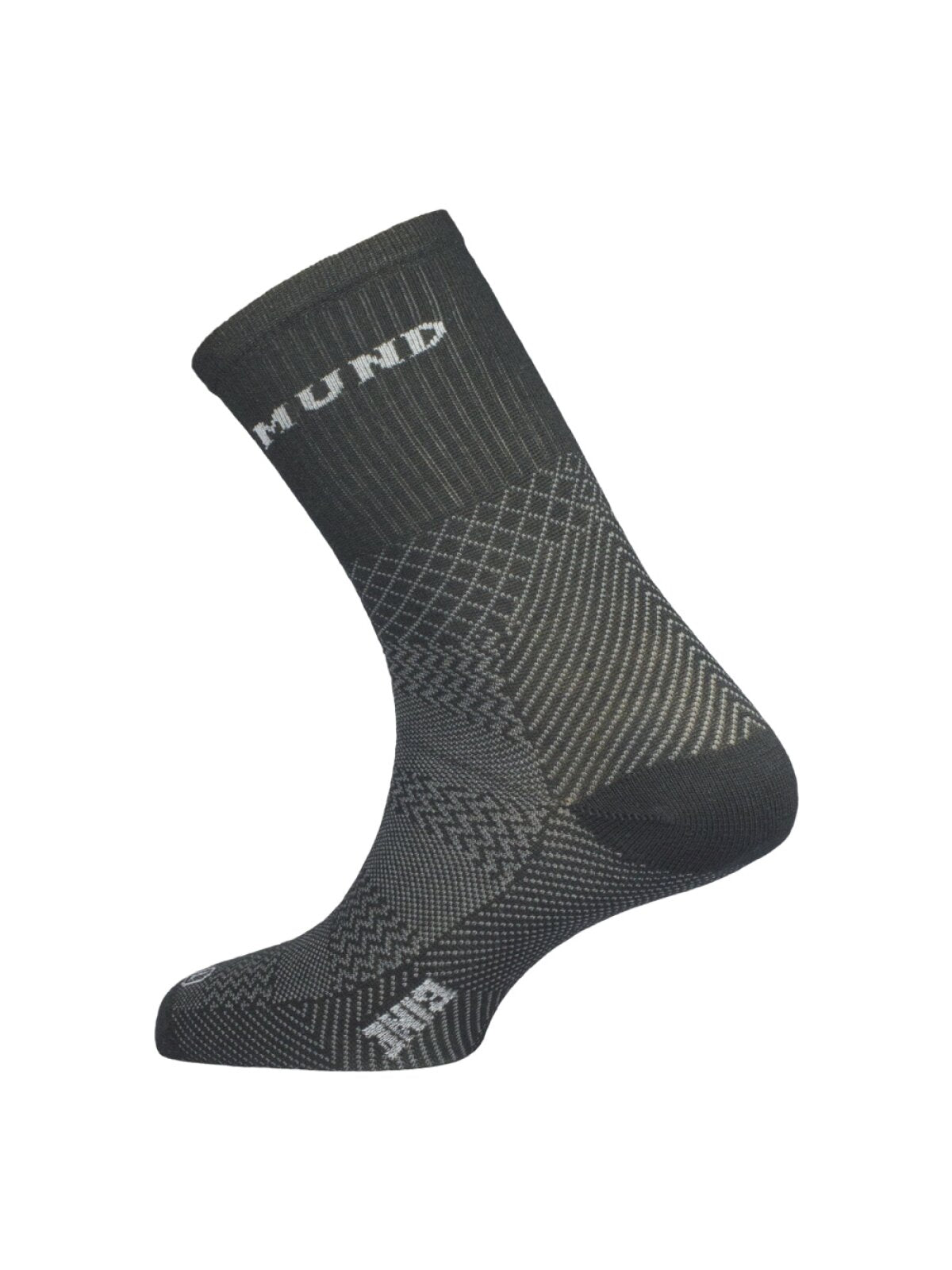 CALCETINES CICLISMO BIKE - NEGRO / BLANCO