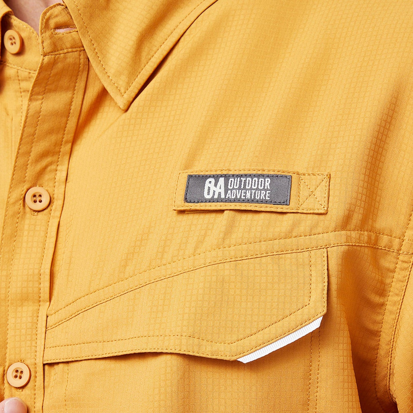 CAMISA HOMBRE ROATAN / OUTDOOR ADVENTURE - Amarillo